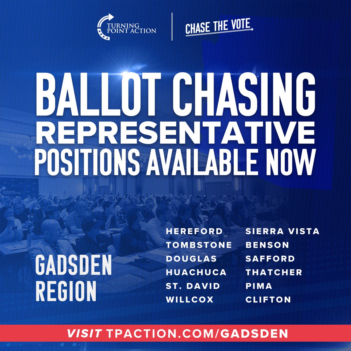 CherylCaswellAZ's tweet photo. ?The Gadsden team is Registering and Engaging Voters. What are YOU Doing?
@TPAction
@LaceyLane0777 @JaqiMcGuire1 @handle_this777 https://t.co/yLaqYMWinx