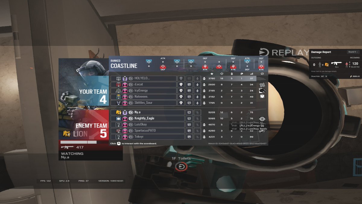 irievenge's tweet photo. everyone in this lobby is convinced I cheat, even my teammates! https://t.co/Eg3l2jQpWj