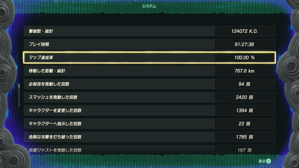 TAKStyle's tweet photo. 【ゼルダ無双 封印戦記】
マップ���成率100%
#ゼルダ無双 #switch2 https://t.co/VmniBx8HWe