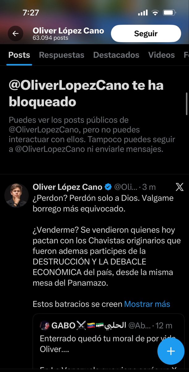 Abujirji's tweet photo. Eres tan descarado que tildas a MCM de Chavista cuando tú te la vivías metido en la sede de “Venezuela News” con Michel Caballero,Roi López,Karvajalino Indira Urbaneja 

Date pena Oliver,estás grande para la gracia.

No nos vea la cara de poceta,salga pa la calle y haga política. https://t.co/ppiBaERSME