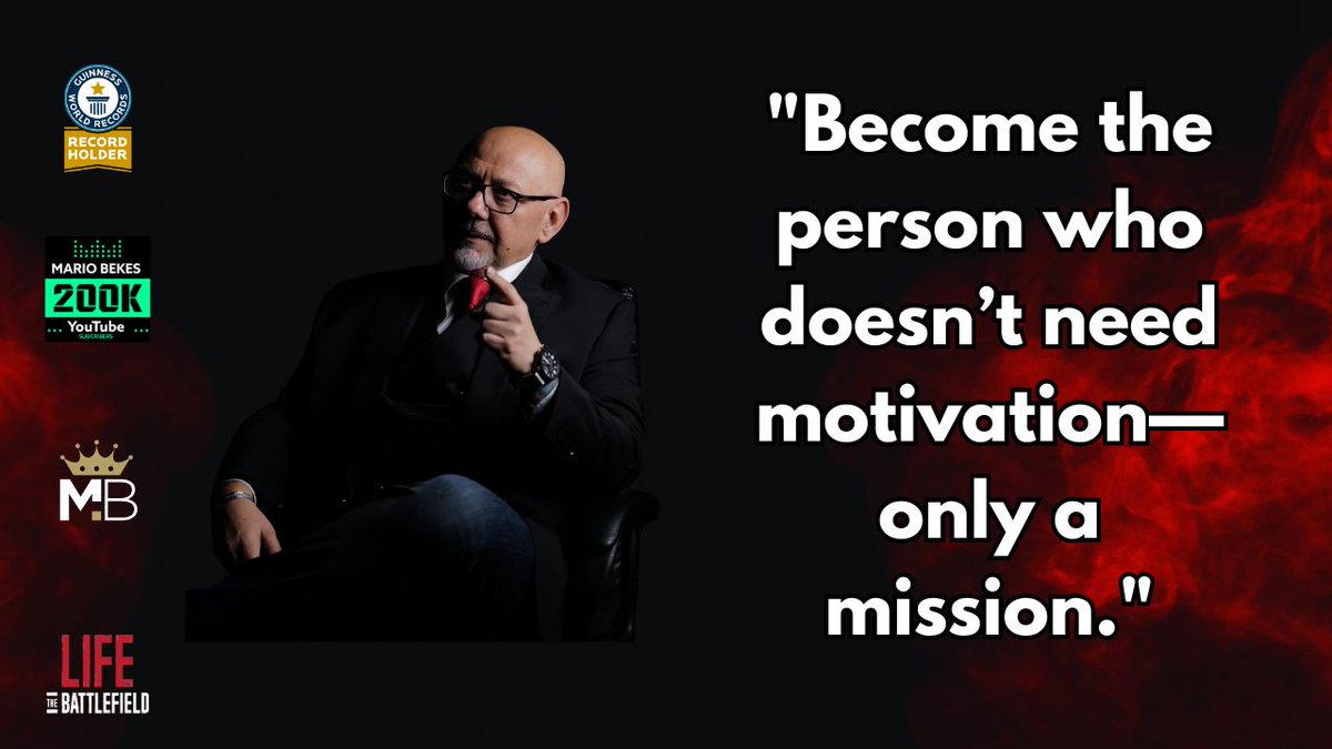 MarioBekes's tweet photo. 👉 Motivation fades. Purpose remains and drives action regardless of emotion.‼️

#motivation #inspiration #success #positivevibes https://t.co/st7aKAyeL1