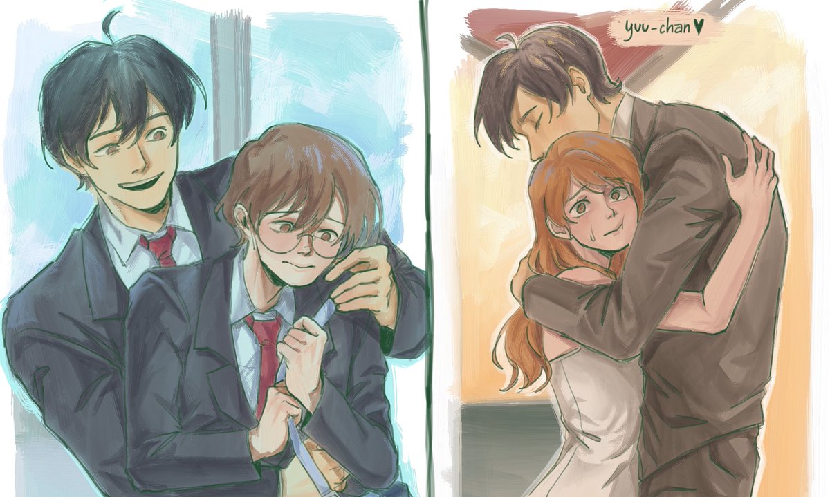 SleepMayDay's tweet photo. Unas ships pendejas que tengo del Ookami Shoujo (me gusta el anime perdón) y de Cross Days

Oigan ya prometo traer polnito xD https://t.co/Ly8U4RVEEN