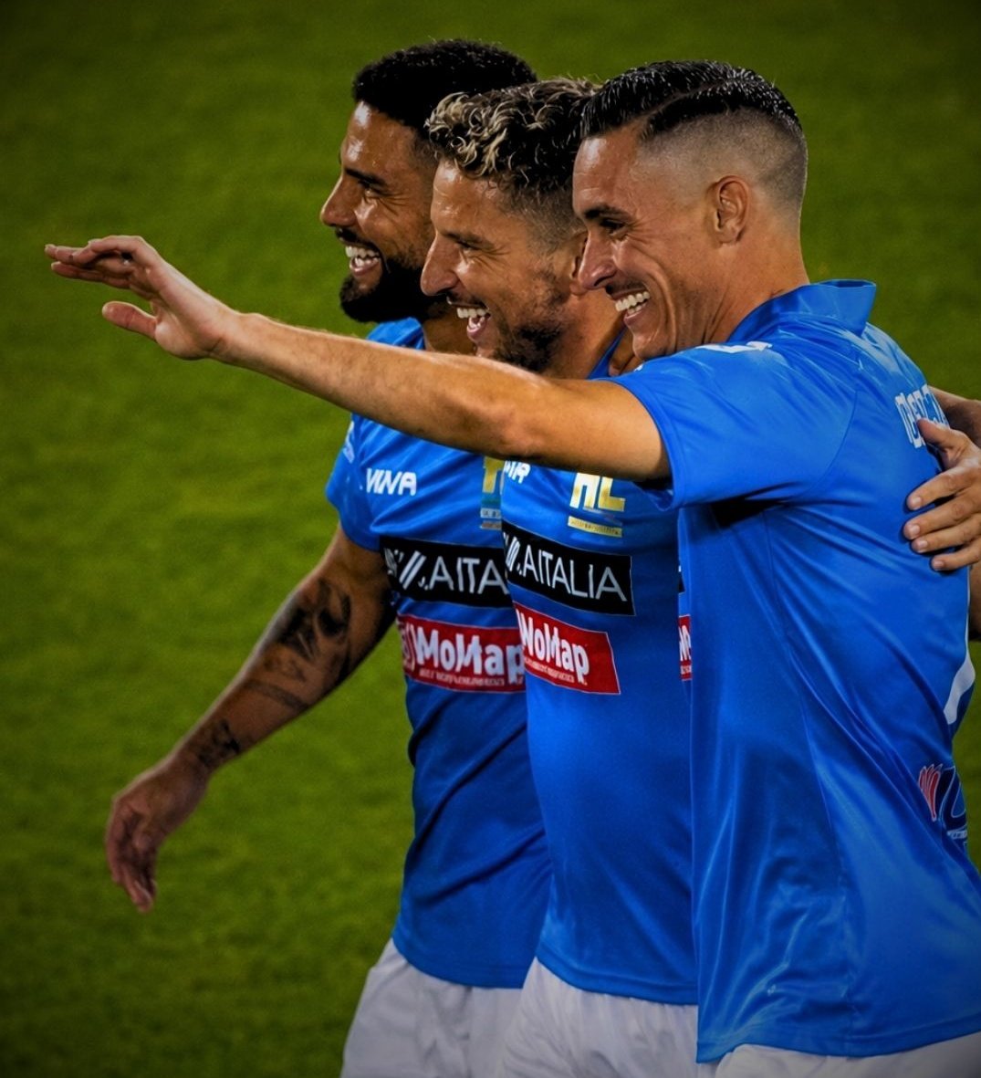 Stefyeros's tweet photo. Gridare i vostri nomi, esultare per i vostri goal, vedere i vostri abbracci ed i vostri sorrisi. Il tempo sarà anche passato ma il nostro e il vostro amore resta intatto.
#Callejón #Mertens #Insigne https://t.co/RnDG3ysyC3
