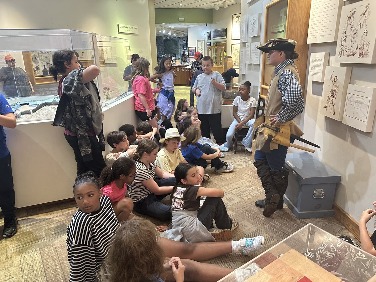 WBESbears's tweet photo. Our 4th grade students had a great time touring Fort Loudoun and learning more about its history! https://t.co/08HEkNUsRV