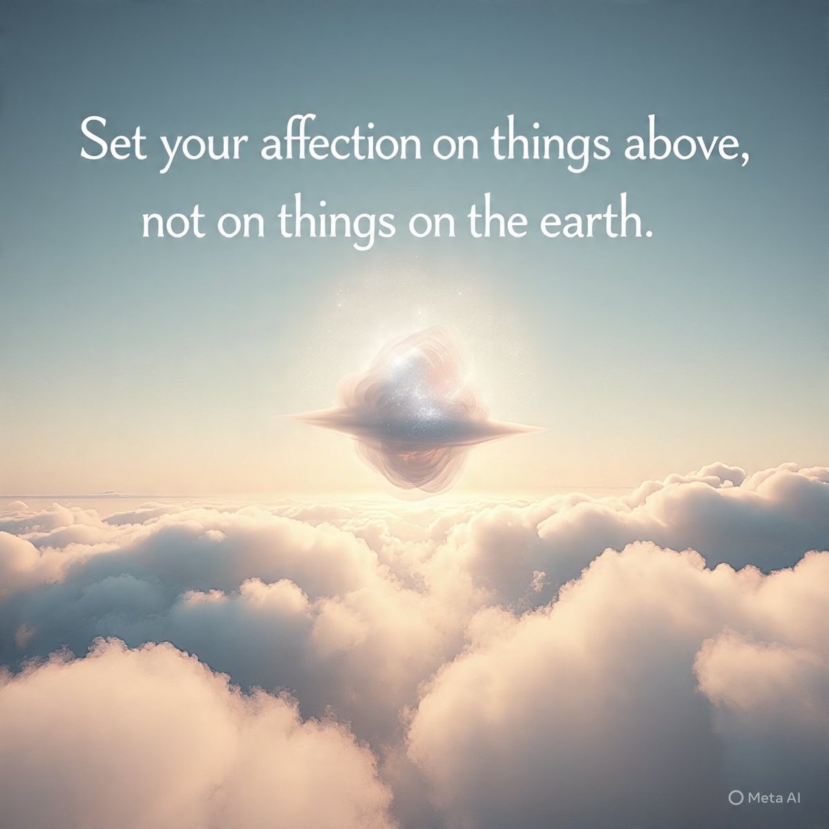 ajidenioo's tweet photo. Set your affection on things above, not on things on the earth.

Colossians 3:2 https://t.co/DlXv3bfIVZ