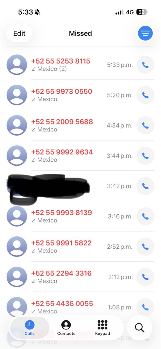 marcgavl's tweet photo. @AtencionProfeco @Profeco @skymexico Otras llamadas más, no entienden @skymexico que no quiero su servicio??? https://t.co/JNZADyUnn7
