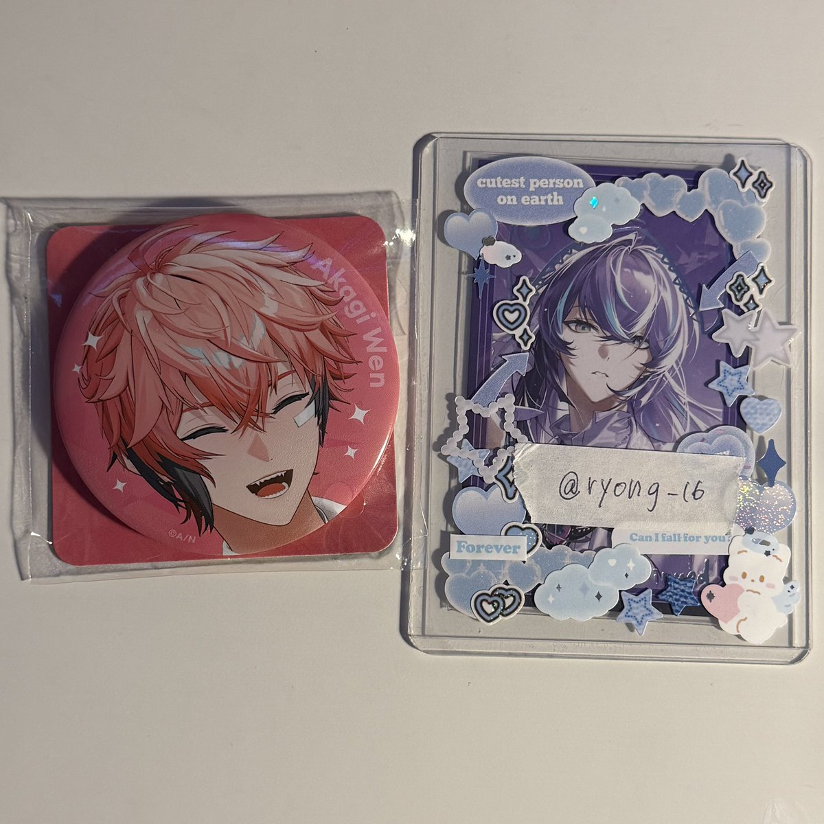 ryong_16's tweet photo. にじさんじ HEROES ヒーローズ Bioreビオレ 缶バッジ 交換

求 同種IDの方
譲 画像

郵送での交換

切実に求めているためお気軽にお声掛けください🙇🏻‍♀️ https://t.co/zEWweqYkpk