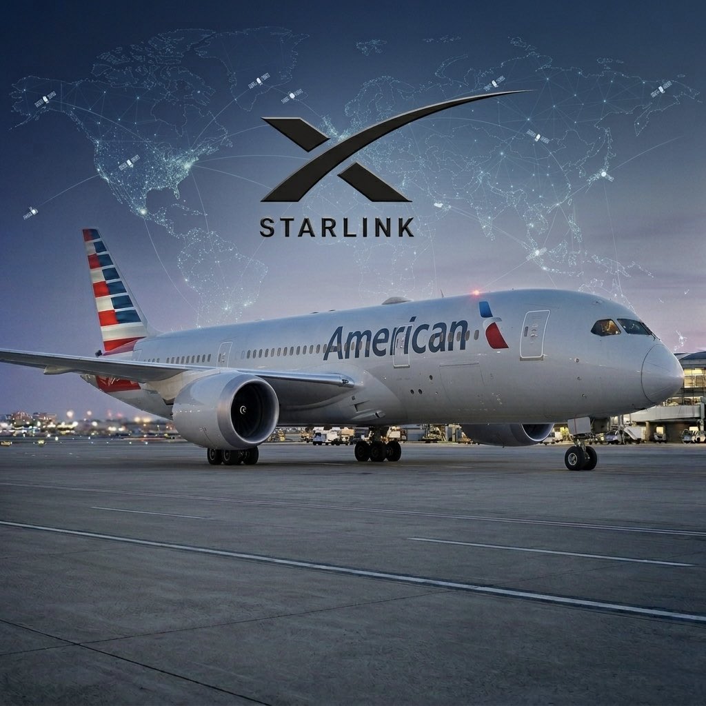 JesusGTech_'s tweet photo. 🚨 Starlink está revolucionando el WiFi en los aviones ✈️

Lo que antes era lento, caro y poco confiable, ahora está cambiando por completo la experiencia de volar.
Más de 37 aerolíneas tienen acuerdos con Starlink.

Aerolíneas que YA lo tienen operativo:
•  United Airlines (más de 300 aviones, líder actual)
•  Qatar Airways
•  Hawaiian Airlines
•  ZIPAIR (Japón)
•  airBaltic
•  JSX

Aerolíneas confirmadas y en proceso de implementación:
•  American Airlines → más de 500 aviones a partir de 2027
•  Southwest Airlines → más de 300 aviones durante 2026
•  Copa Airlines → Primera en Latinoamérica, rollout a partir de octubre 2026
•  Lufthansa Group, British Airways, Emirates, Air France.

Velocidades de cientos de Mbps (hasta 1 Gbps), baja latencia y conexión desde que abordas tu vuelo hasta que aterrizas.

Mi opinión: Esto es un antes y después en la aviación. Pronto el buen WiFi dejará de ser un lujo y se convertirá en estándar. Las aerolíneas que se tarden van a perder competitividad.

¿Tú qué piensas? ¿Viajarías más con aerolíneas que posean este servicio?