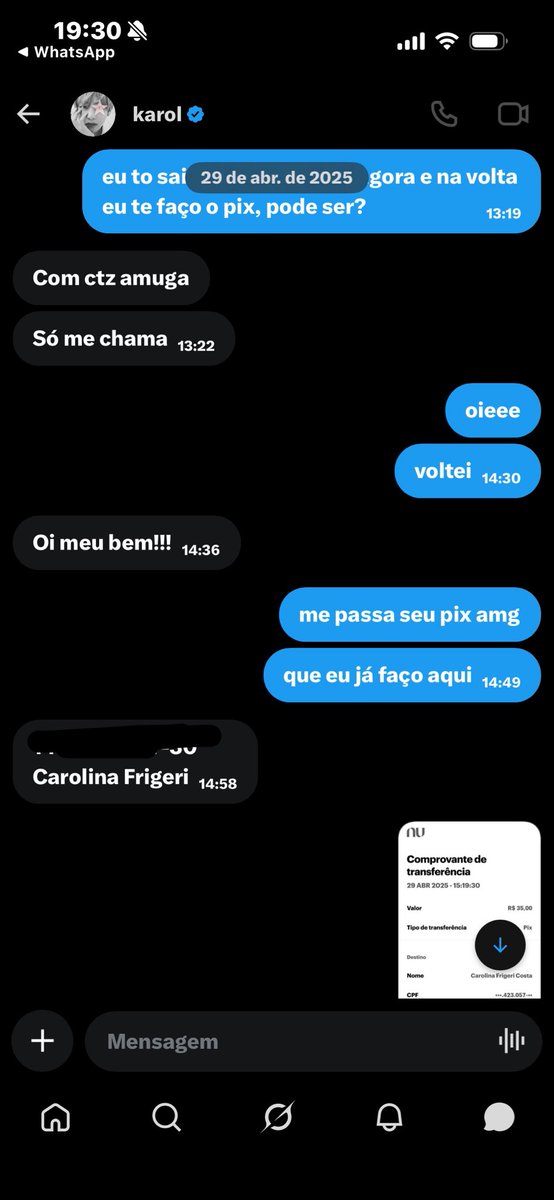 fuckingstyls's tweet photo. +1 feedback negativo pra @/detailsvante 

em 04/2025 procurei ela pq vi um toploader de scream passando pela tml, perguntei de onde era e ela disse q ela q tinha feito então chamei na dm. smp muito querida no início de td, pra não perder cliente logo de cara, ela foi mt atenciosa https://t.co/CmTQy2wfkl