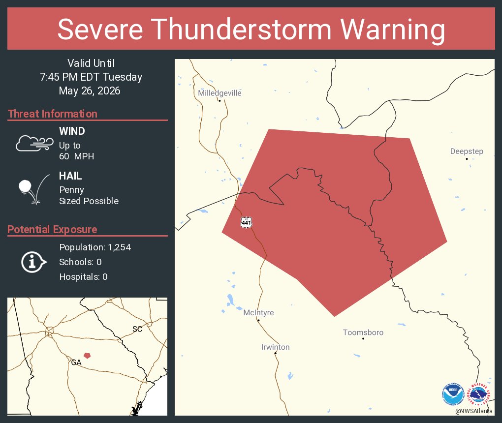NWS Atlanta tweet media