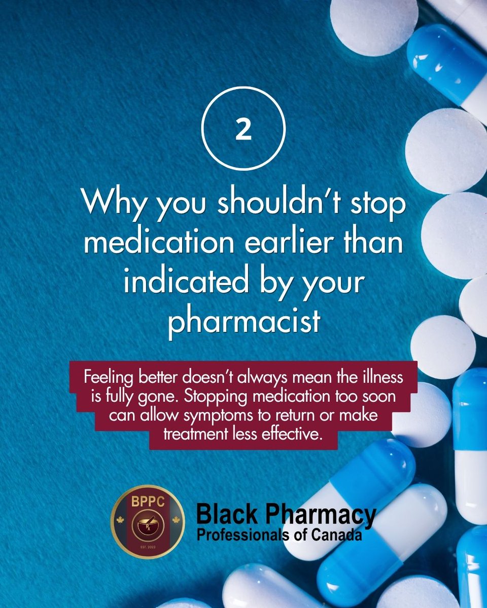 BPPCAN's tweet photo. Pharmacists do so much more than dispense medications.

Patient education can improve adherence, prevent complications, and even save lives. 💊

#healthcare #pharmacists #pharmacyincanada #blackpharmacist #pharmacistlife https://t.co/1eUtHDEPy0