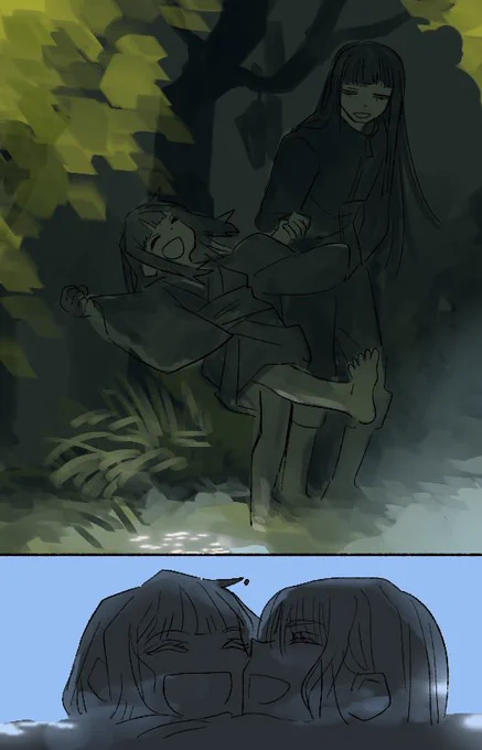 センスオブワンダーって感じのらくがき