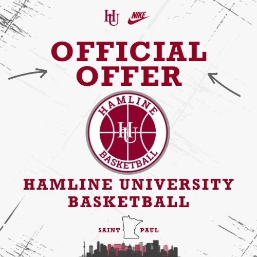 Suvankri's tweet photo. After a great visit with Coach Hayes, I’m grateful to receive an offer from @HamlineHoops https://t.co/rFyx6yWq4n