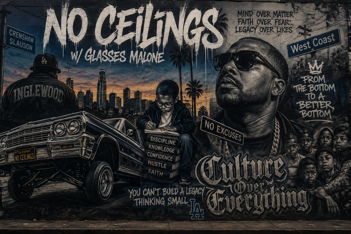 profprioleau's tweet photo. Glasses Malone discusses how... Corporate suits love consuming the thrill of the gutter but flee the moment the tax for the truth is due. @gmalone @ComptonDUBB #GlassesMalone #NoCeiingsPod https://t.co/eBL3WHllRK https://t.co/SME1B9enBN