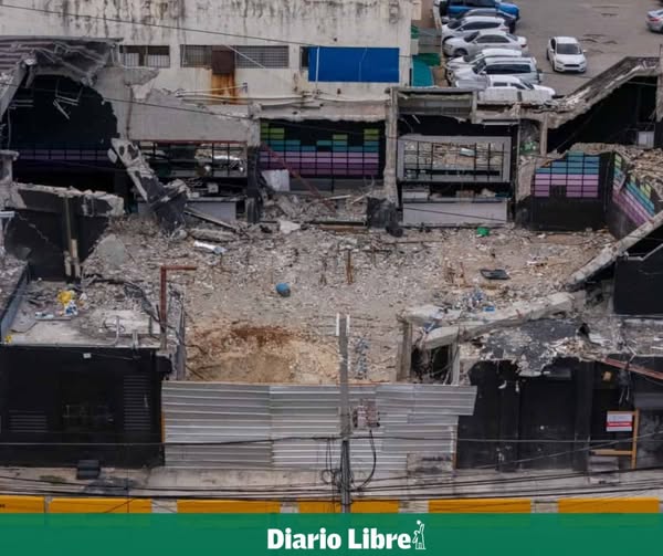 DiarioLibre's tweet photo. 🗞 |#NacionalDL| Otro peritaje del Jet Set concluye colapso ocurrió por largo deterioro de vigas 

📷https://t.co/EdpYbYGXpo 

#DiarioLibre #ColapsoJetSet #Vigas #Peritaje #Espaillat #DeterioroEstructural https://t.co/nY3gzJvopn
