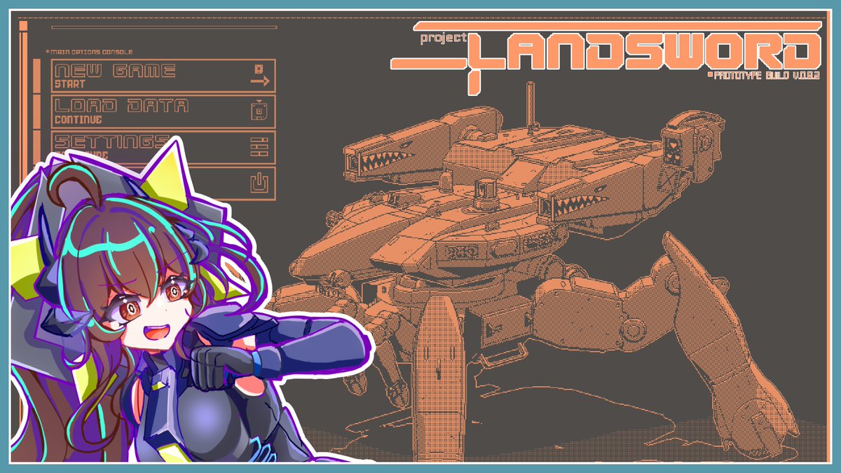 KiremaVT's tweet photo. We need more Spider Tank type games if ya ask me!
Jumping into some Project Landsword right now! 

https://t.co/GnO05yDaiD

#Vtuber #ENVtuber https://t.co/1MoyEGfadb