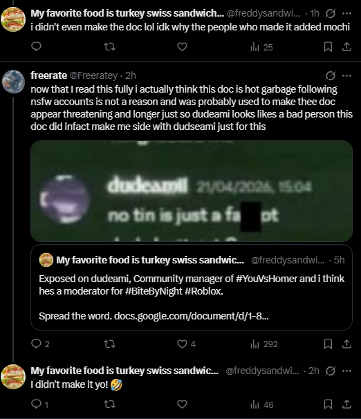 coffbea's tweet photo. So we're just lying about not being involved while you go out and harass this guy?

Y'all gonna call out multiple people but drop that idea when you can focus on one person? https://t.co/TOT8wcfZZn