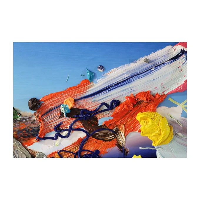 BORDERS 081023 oil on canvas 610×910mm 2023