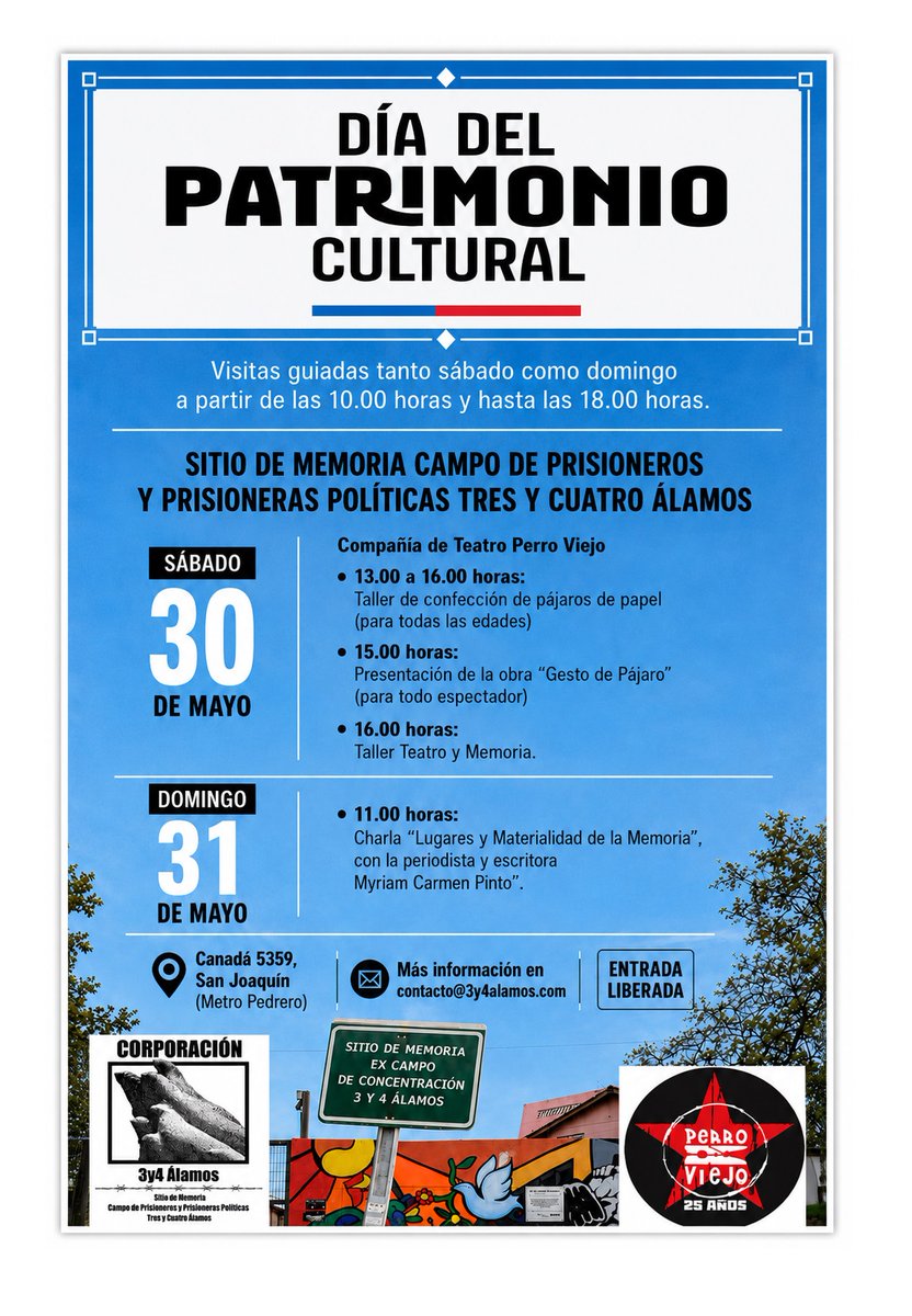 Corporación Campo de Concentración 3 y 4 Álamos tweet media
