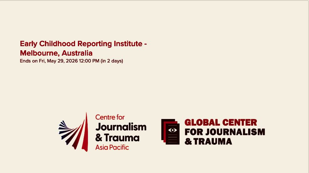 AmanthaP's tweet photo. 💢FINAL 2 Days - APPLY NOW 
💢All expenses paid 
💢$3000  grants 
Calling #Australia based content producers, journalists interested informed, nuanced stories reporting on children
💢Applications open for Early Childhood Reporting Institute https://t.co/UpjIUHDaOT @CJTAsPac https://t.co/hAB1znI1GC