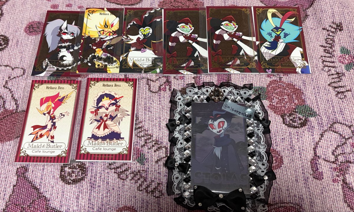 misoreo1228's tweet photo. 【交換】 ヘルヴァボス アニメイトカフェ

譲🪶画像のお品物

求🪶同種ストラス>ヴェロシカ

検索からでもお気軽にお声掛けください。

予定ですが6月3日池袋午後にて手渡し可能です。 https://t.co/elr4MnBQ2z