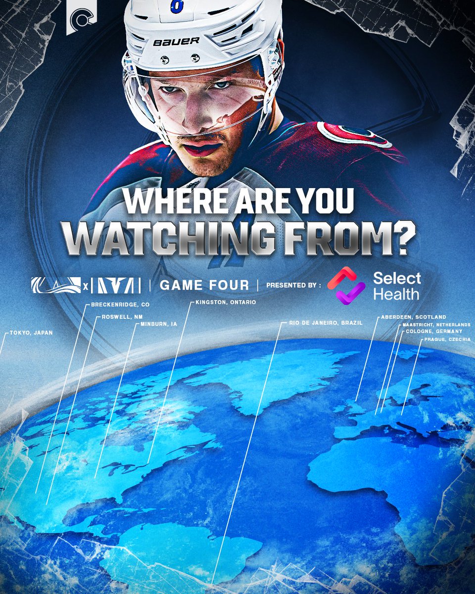 Avalanche's tweet photo. Game Four roll call 🗣️ https://t.co/CqGYHznhkL