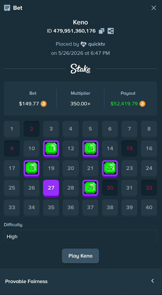 QuickTmVIP's tweet photo. This is why i love @Stake, Thank You Eddie ❤️ https://t.co/VqXFYKjvfO