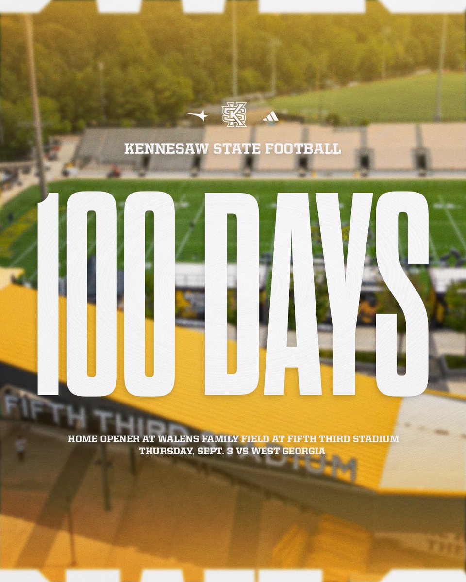 kennesawstfb's tweet photo. The countdown is on! 

#HootyHoo https://t.co/RIVYKtaows