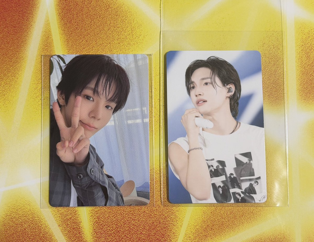 Euncgcp's tweet photo. @L25sPino はじめまして。検索より失礼いたします(❁ᴗ͈ˬᴗ͈)
ショウタロウ⇔ウンソクの交換は可能でしょうか？ご検討よろしくお願いいたします(＞人＜;) https://t.co/ecJuue5qVo