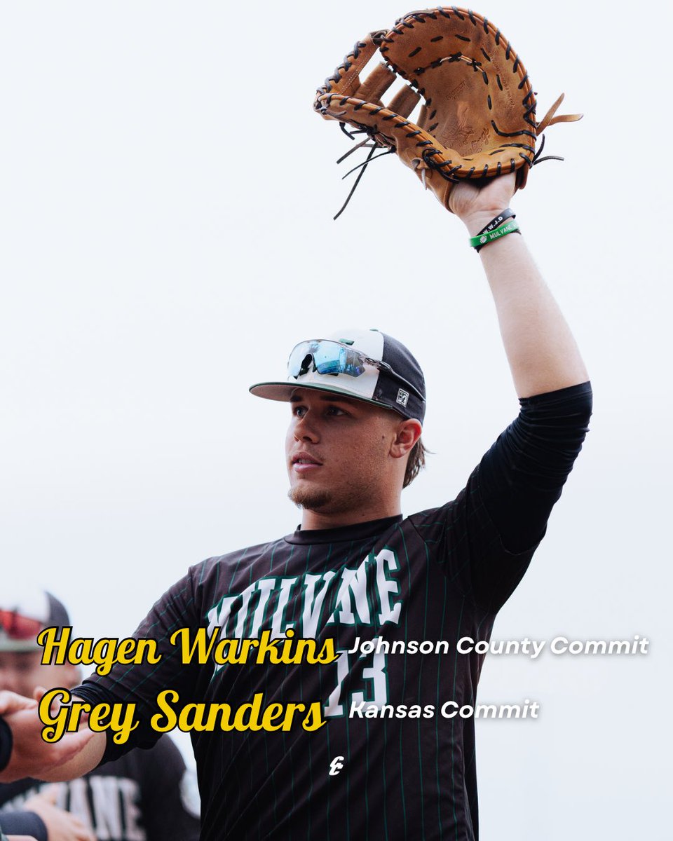 premierpitching's tweet photo. Since May 7, Sanders and Warkins have been untouchable. 👀

Both pitchers combined for a 1-0 win in extra innings on Monday to send their team to the semifinals. 

Location | Wichita, KS
Coach | David Sanders @d3_derbyks 

#DominateTheZone | @GreySanders07 @Hagen_Warkins https://t.co/BIW0k9CQm8