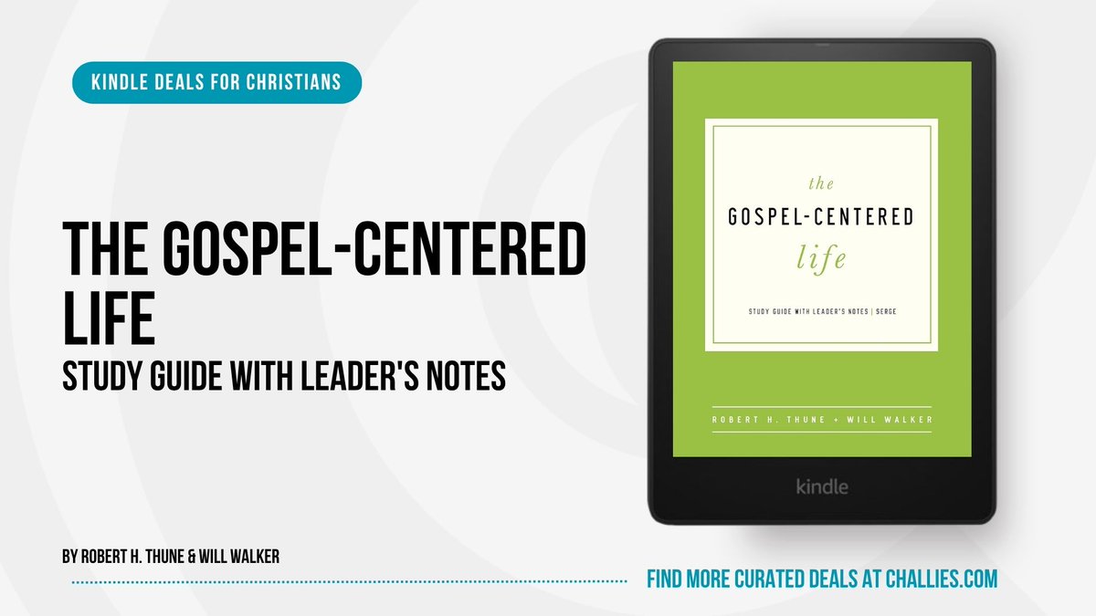 challiesdeals's tweet photo. Kindle Deal: The Gospel-Centered Life by Robert H. Thune (@bobthune) &amp; Will Walker (@WillWalker). https://t.co/2rE6akiPlB https://t.co/3QlqSpC11O