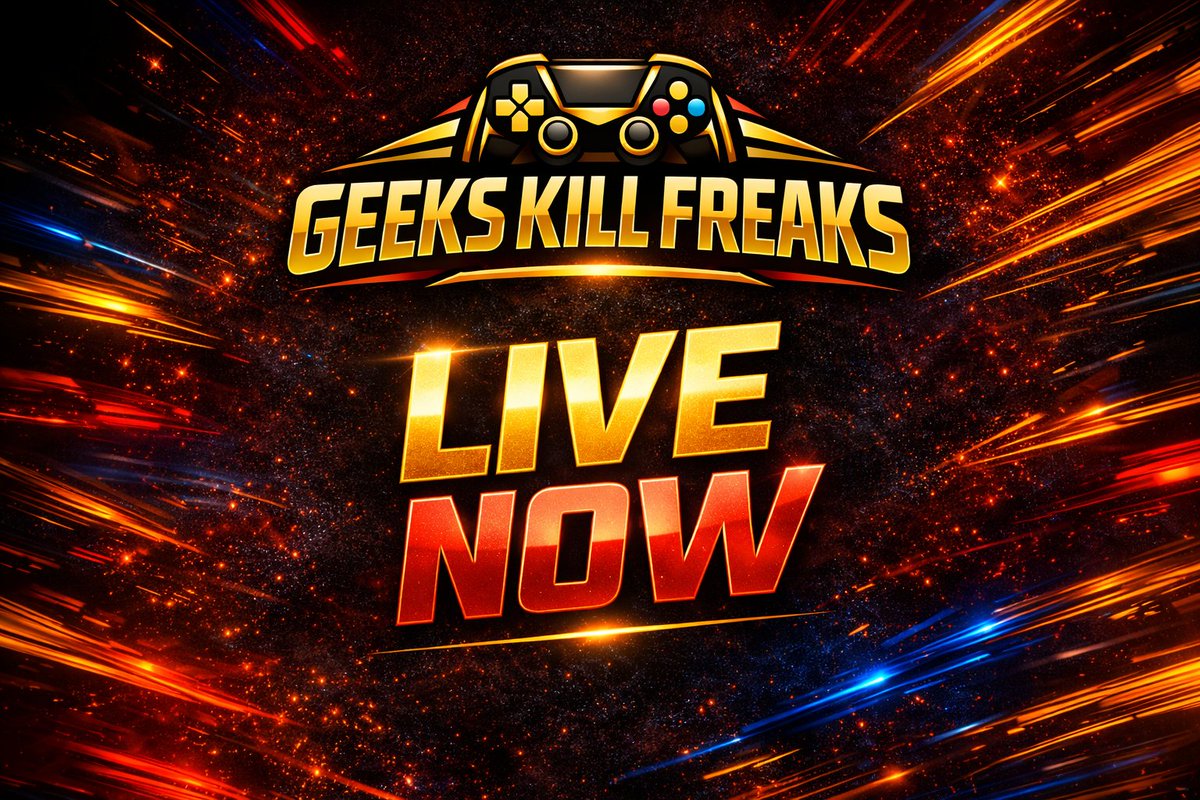 GeeksKillFreaks's tweet photo. 🔴 I’m going live!

Come hang out and watch the stream.

Twitch: https://t.co/lD8FsJIR0s https://t.co/jiYeykFbWG