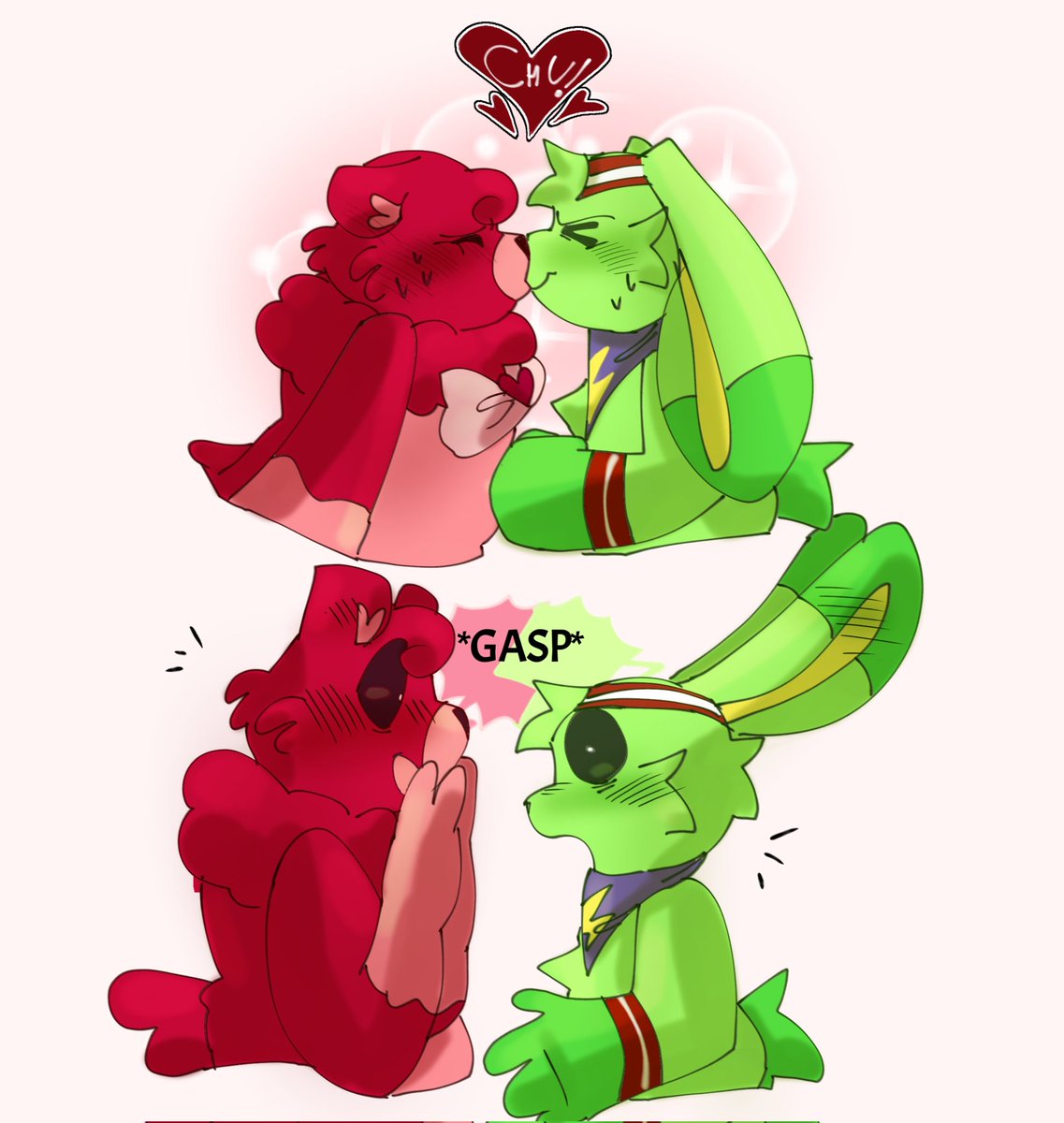 GabPazLim's tweet photo. i miss my cuddlejump,i love abstragedy bc theres way more to talk about them but my red and green stupid hopecore lesbians are never gonna left me i fear https://t.co/5snHm5fNFv