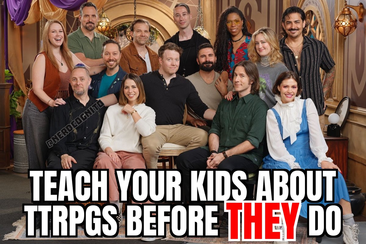 Nerdcognito's tweet photo. Education begins at home.

Critical Role is hobby poison. https://t.co/t6b21fAlm0