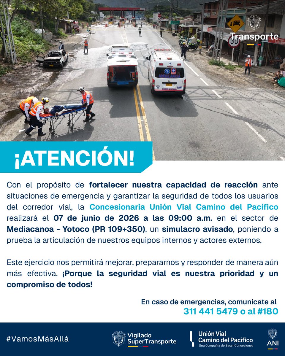 Union Vial Camino del Pacífico tweet media