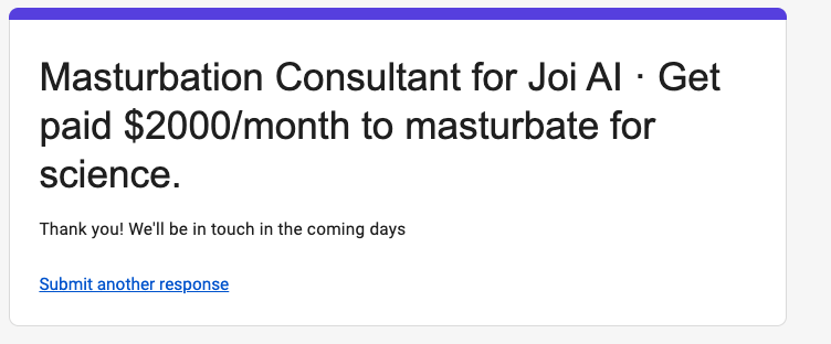 CrazyInhaler's tweet photo. @joi___ai DONE! Guide me PLEASE ! https://t.co/nTg5TLguer