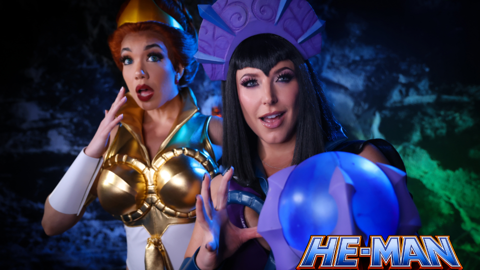 XBIZ's tweet photo. Little Puck, Angela White Launch 'He-Man' Cosplay Series on OnlyFans @angelawhite @littlepuck https://t.co/3bBbN1k4tZ https://t.co/SApFwIkg0k