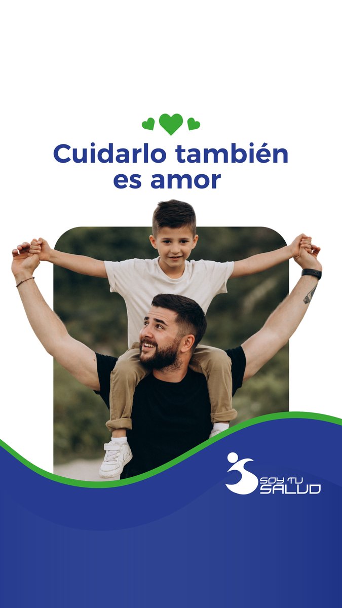 soytusalud's tweet photo. Papá también necesita cuidarse. 👨‍👧
Un chequeo a tiempo puede hacer la diferencia.
Agenda su consulta hoy. ☎ https://t.co/prktWbJjw2