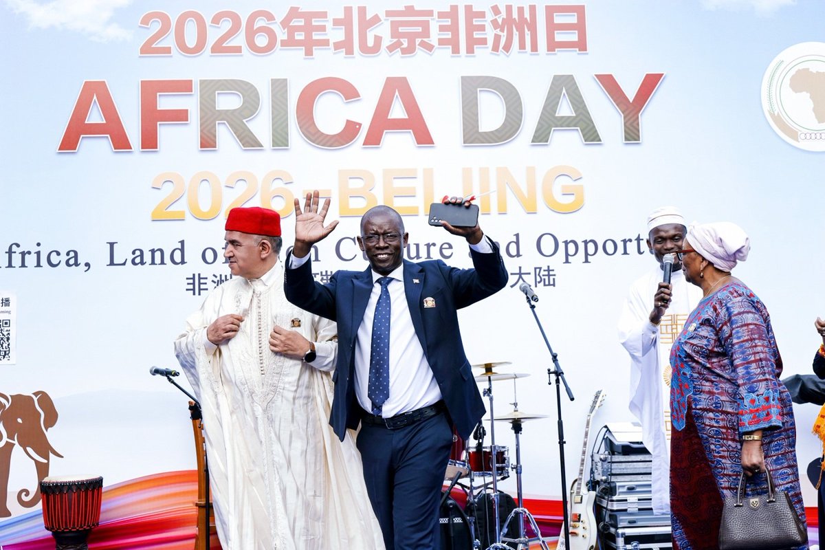 Ambbubeij's tweet photo. Lancement avec Succès ce 23 mai la Journée Culturelle de l'Afrique 2026 à Beijing  par  S.E. M. Télesphore Irambona, Ambassadeur du Burundi en République Populaire de Chine, Président du Comité d'Organisation(1) https://t.co/qsPWp1LU0i