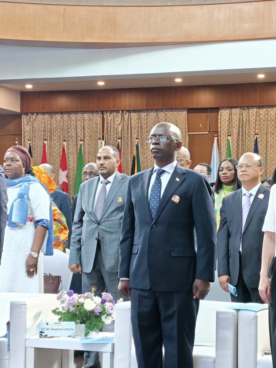 Ambbubeij's tweet photo. Lancement avec Succès ce 23 mai la Journée Culturelle de l'Afrique 2026 à Beijing  par  S.E. M. Télesphore Irambona, Ambassadeur du Burundi en République Populaire de Chine, Président du Comité d'Organisation(1) https://t.co/qsPWp1LU0i