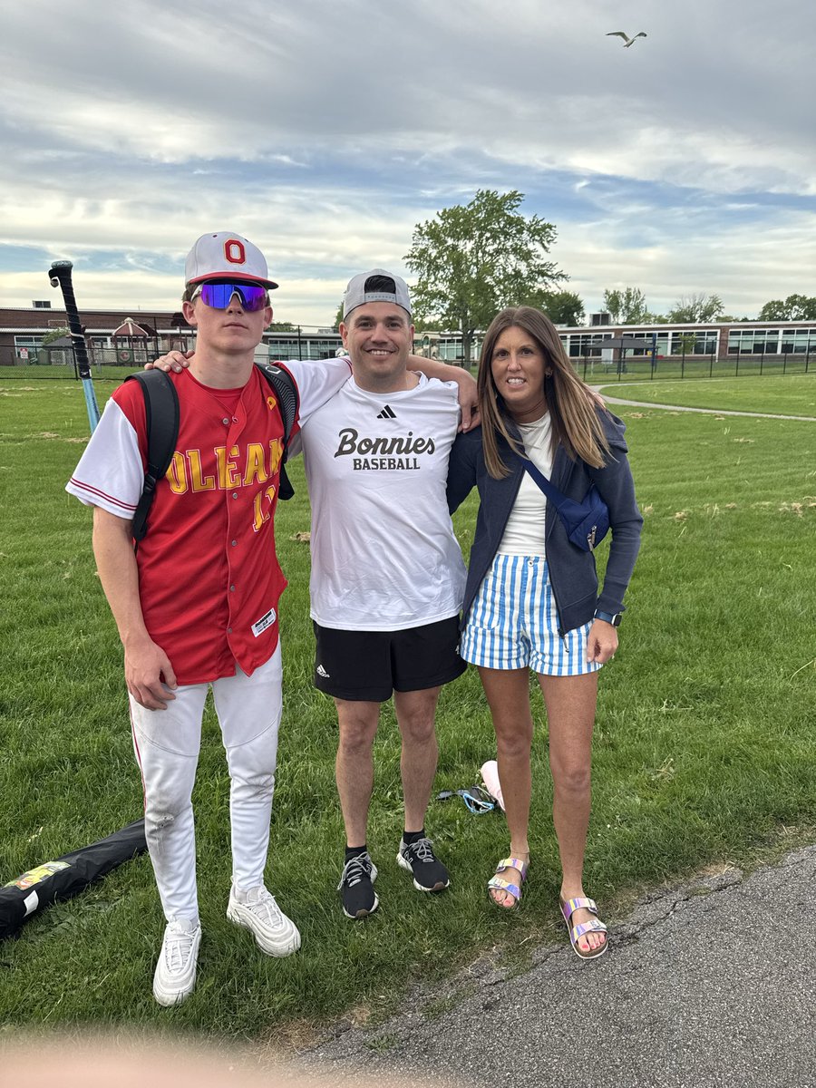 NoonTimeHooper's tweet photo. Freshman Dom Myers came through in a huge spot, going 3-for-4 with two doubles as Olean rolled past Maryvale, 9-4, to punch its ticket to the Section 6 Class A Finals on Thursday.

Austin Miles finished off a strong outing on the mound as the Huskies closed out a statement semifinal win. 🐺⚾️