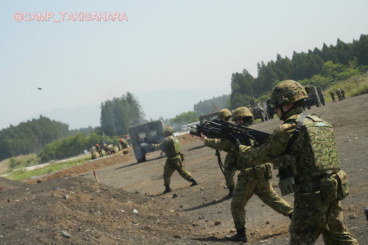 陸上自衛隊滝ヶ原駐屯地 tweet media