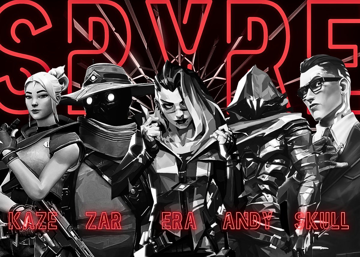 OSQDGaming's tweet photo. Wild West @Funhavergg  MIAMI is just 2 months away!!

OSQD SPYRE will be representing OSQD and competing!!  Get it done TEAM!!!

Meet your team roster:
- @andonitee 
- @eraavlr 
- @zarjayy 
- @Kazefs0 
- @Skull0790 

Team Manager:  @Anaxah4320 

#valorant #gaming #esports https://t.co/yMdeG8JGzf