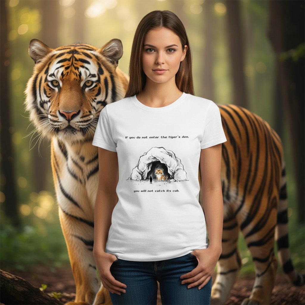 Upward_Works's tweet photo. 【PRODUCTS INTRODUCE】
"虎穴に入らずんば虎子を得ず(If you do not enter the tiger’s den, you will not catch its cub.)"
https://t.co/VBZmoG0Xu1

Baseにて販売した商品を紹介！カラー、デザイン多数！ぜひご確認ください！
Check out the products available at the Upward Works Base Shop! Lots of colors and designs to choose from!

インスタグラムでも着用イメージを公開中！
You can also see styling images on our Instagram!
https://t.co/3GHxSMGej3

ショップはこちらから↓
Available now from
https://t.co/2BcpWrFzNx

#Tシャツデザイン #オリジナルTシャツ #デザインTシャツ #グラフィックTシャツ #アートTシャツ #ファッションコーデ #シンプルコーデ #カジュアルスタイル #デザイン好きと繋がりたい #クリエイティブライフ #TshirtDesign #GraphicTee #StreetFashion #MinimalDesign #ArtWear #CreativeStyle #PositiveVibes #JapaneseDesign #GiftIdea #InspirationWear