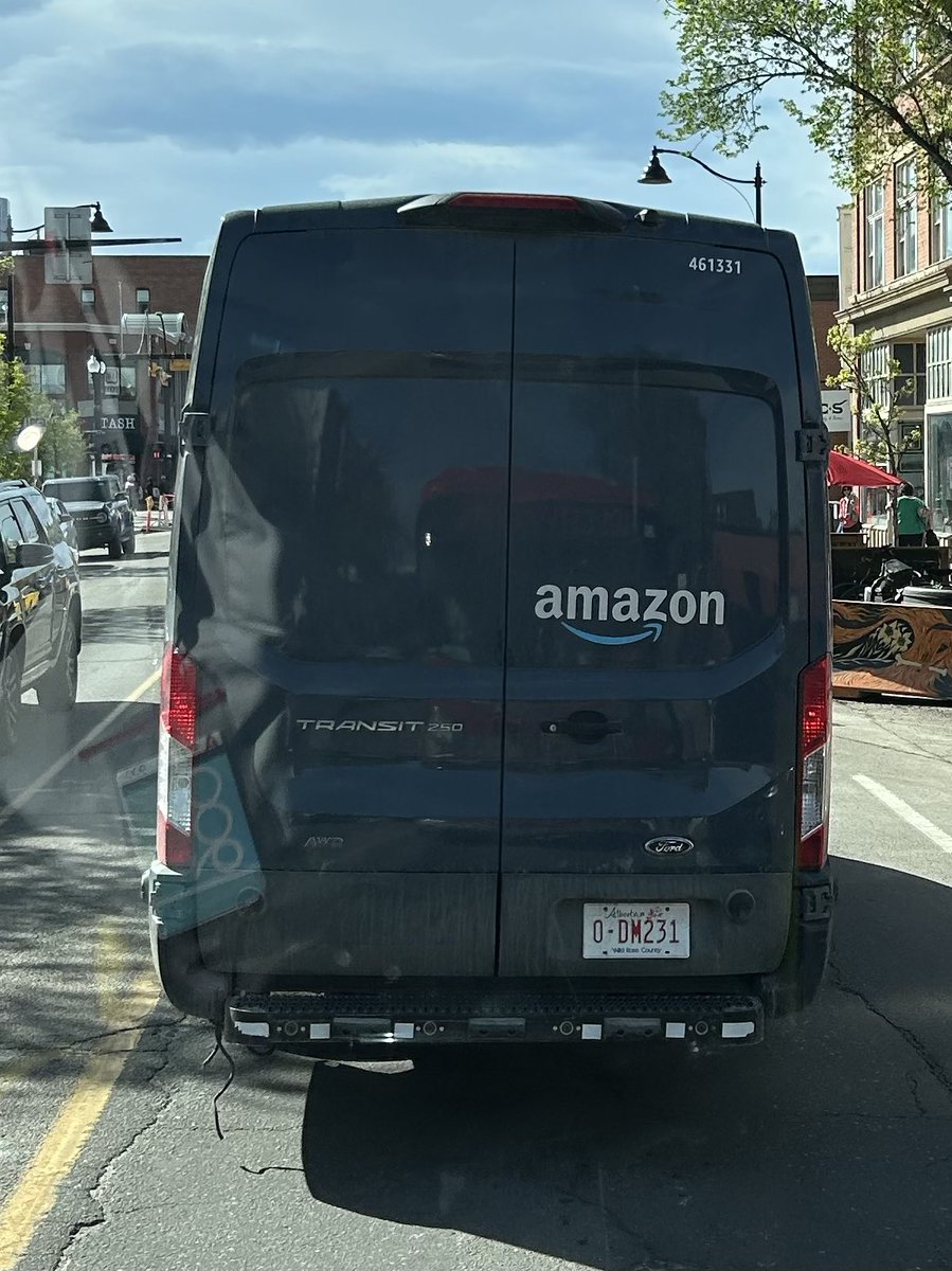 JoeBuck1973's tweet photo. @amazonca On May 24, 2026 at 17:14 hrs van 461331 refused to respect his stop sign and cut me off on SB 13 St SE into WB 9 Ave SE in Calgary, AB. Bad image for Amazon Canada… https://t.co/PUzeWPBNk6
