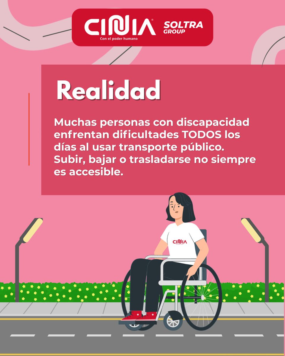 CINIADEMEXICO's tweet photo. La accesibilidad también es moverse con seguridad, comodidad e independencia. Crear espacios inclusivos mejora la vida de todos.
💬 Súmate al cambio y comparte.
#Accesibilidad #MovilidadInclusiva #Inclusión #CiudadAccesible #Equidad #DiseñoUniversal https://t.co/MB7dIcmUJl