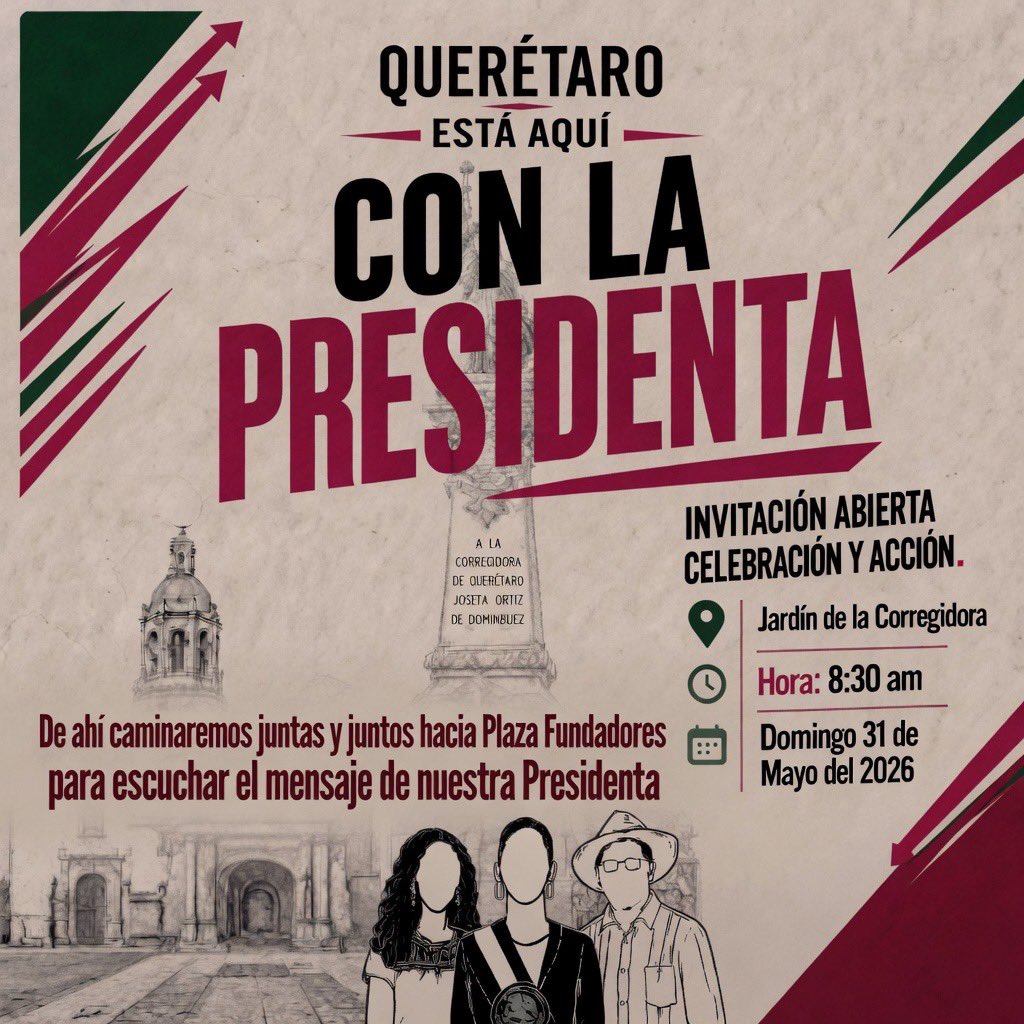 RFernandoFlores's tweet photo. ¡𝐐𝐔𝐄𝐑É𝐓𝐀𝐑𝐎 𝐂𝐎𝐍 𝐋𝐀 𝐏𝐑𝐄𝐒𝐈𝐃𝐄𝐍𝐓𝐀!

2 años del Segundo Piso de la Transformación. https://t.co/IpJpEdxdSd
