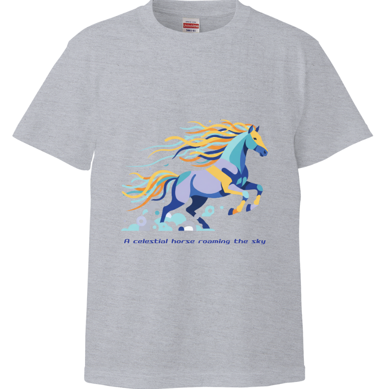 Upward_Works's tweet photo. 【PRODUCTS INTRODUCE】
"天馬空を行く(A celestial horse roaming the sky)"
https://t.co/Fn26VnUMBQ

Baseにて販売した商品を紹介！カラー、デザイン多数！ぜひご確認ください！
Check out the products available at the Upward Works Base Shop! Lots of colors and designs to choose from!

インスタグラムでも着用イメージを公開中！
You can also see styling images on our Instagram!
https://t.co/3GHxSMGM8B

ショップはこちらから↓
Available now from
https://t.co/2BcpWrG7D5

#Tシャツデザイン #オリジナルTシャツ #デザインTシャツ #グラフィックTシャツ #アートTシャツ #ファッションコーデ #シンプルコーデ #カジュアルスタイル #デザイン好きと繋がりたい #クリエイティブライフ #TshirtDesign #GraphicTee #StreetFashion #MinimalDesign #ArtWear #CreativeStyle #PositiveVibes #JapaneseDesign #GiftIdea #InspirationWear
