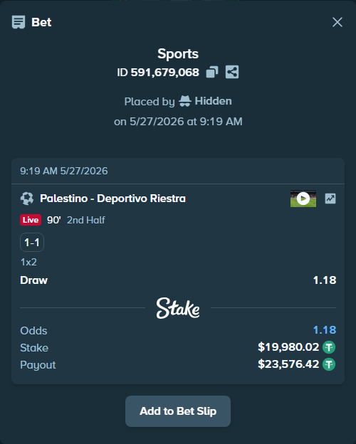 Stake High Roller tweet media