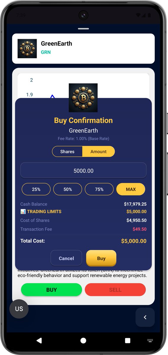 SmartAtum's tweet photo. Big trading update coming soon to Hero Investor 📈
💸 Buy &amp; sell by dollar amount
⚡ Quick trade buttons (25% / 50% / 75% / MAX)
📊 Better ETF trade previews
🏢 Improved property UI
🌍 Better support across all languages
Beta 1.8.2 is getting closer.
https://t.co/MsmQTFvFI5 https://t.co/3iRf04Eg4u